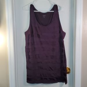 Ribbon tiered tank dress.